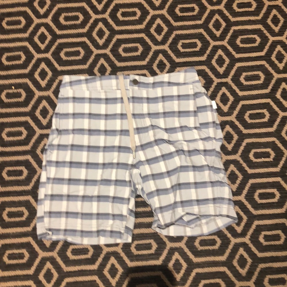 Checkered swim suit